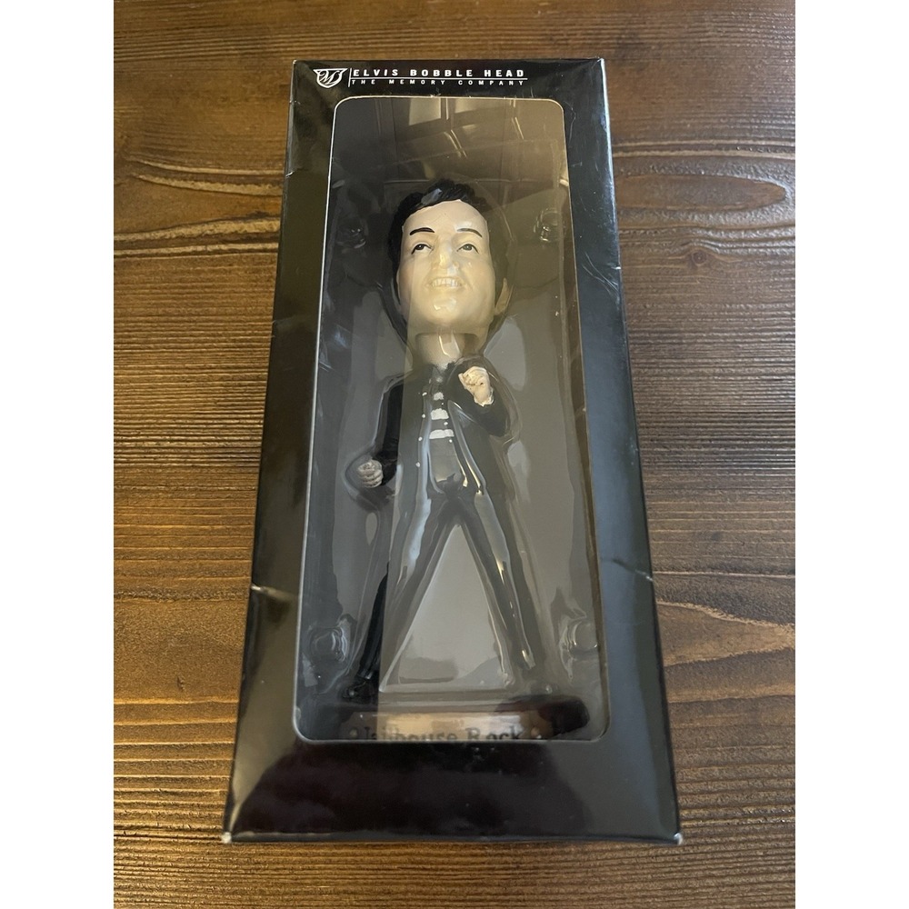 Elvis Presley Jailhouse‎ Rock 8" Bobble Head by The Memory Co 2013 - New In Box